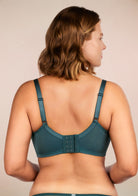 HSIA Blossom Dark Blue Unlined Lace Bra - HSIA
