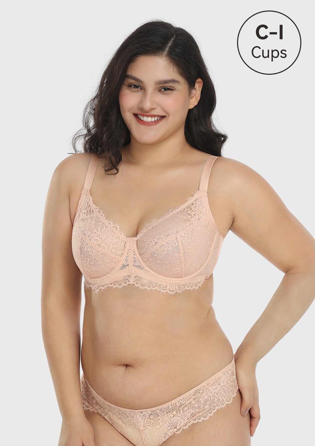 HSIA Purple Sunflower Underwire Lace Bra - HSIA