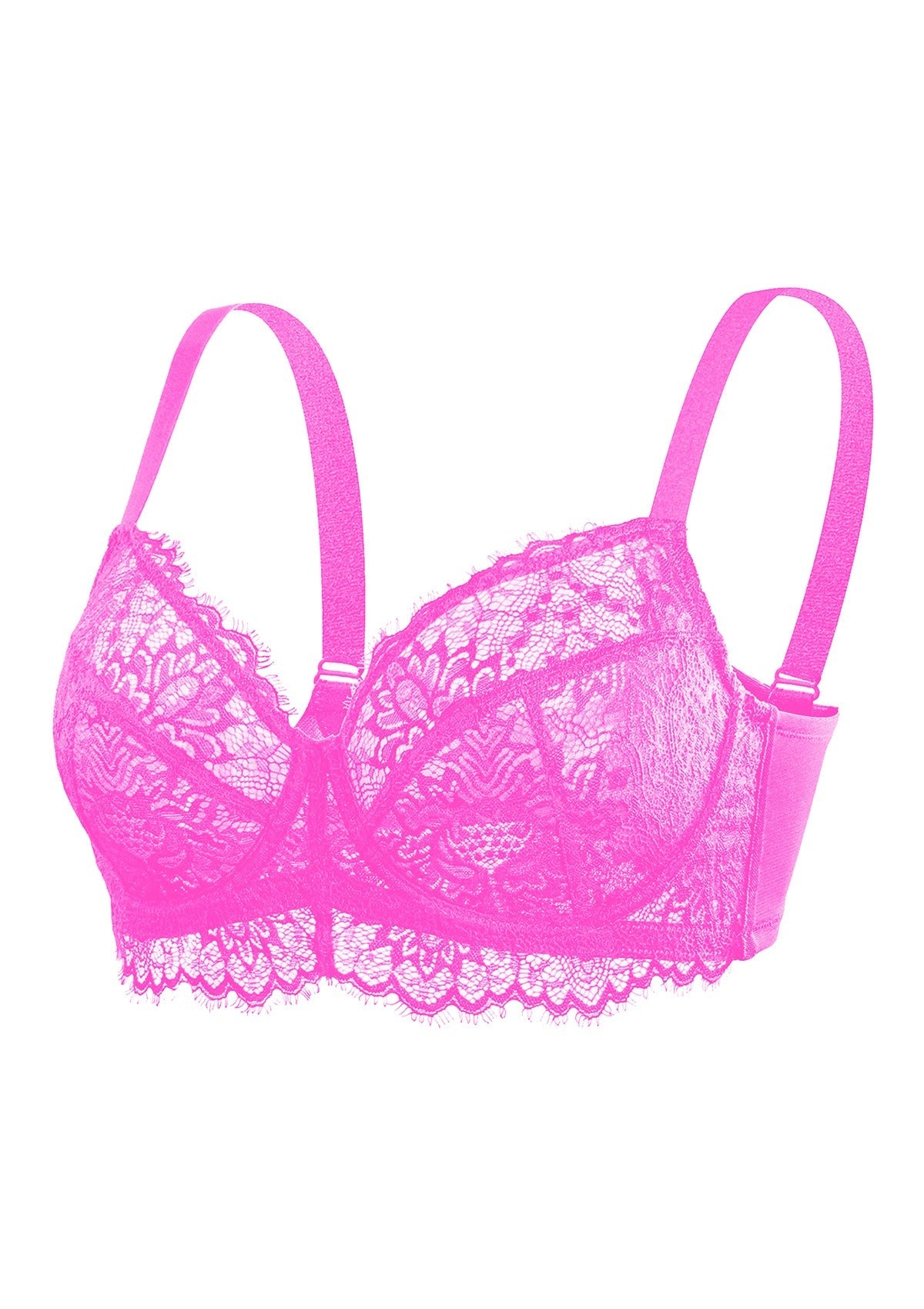 HSIA Black Sunflower Underwire Lace Bra - HSIA
