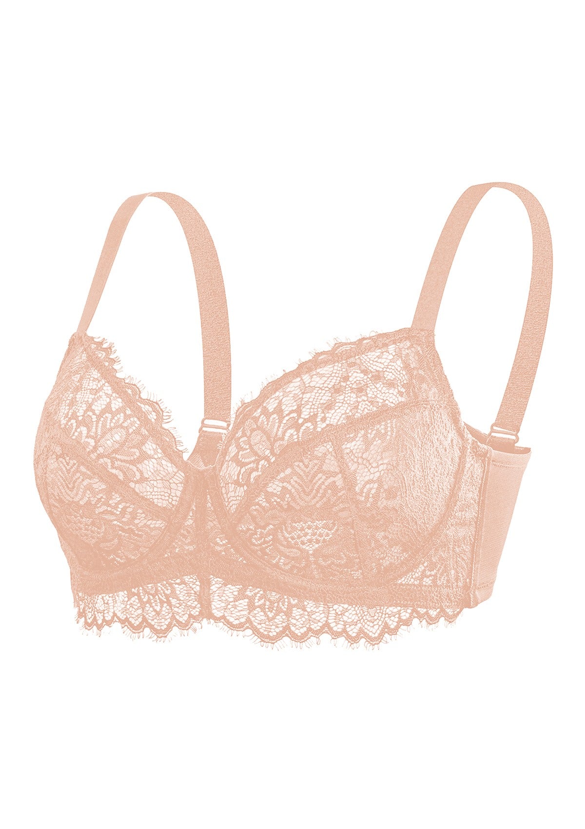 HSIA Black Sunflower Underwire Lace Bra - HSIA