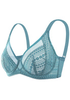 Heroine Polka Dot Lace Unlined Underwire Bra - HSIA