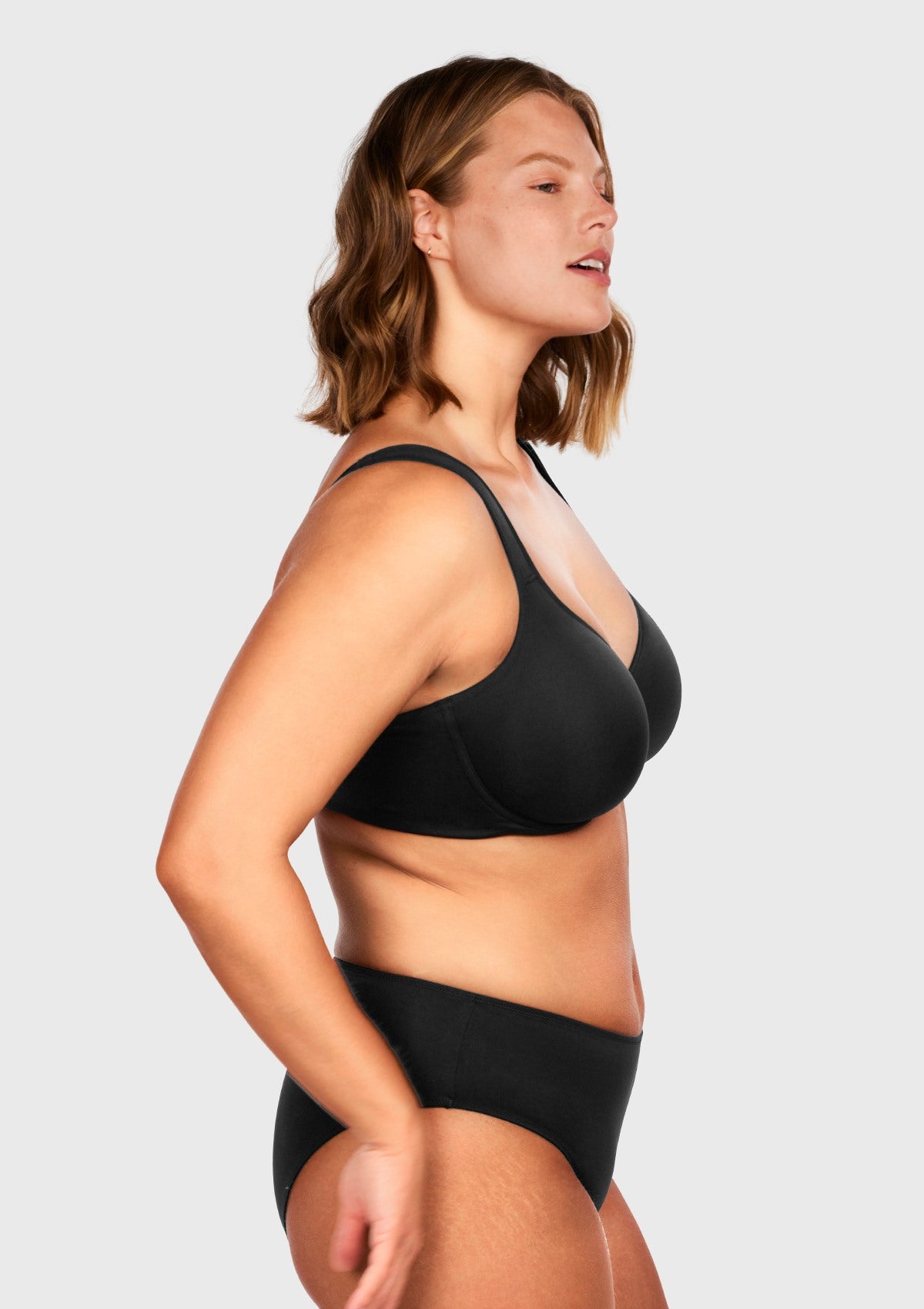 (Cardi B recommends)Joan Ultimate Soft T-shirt Unlined Minimizer Bra - HSIA