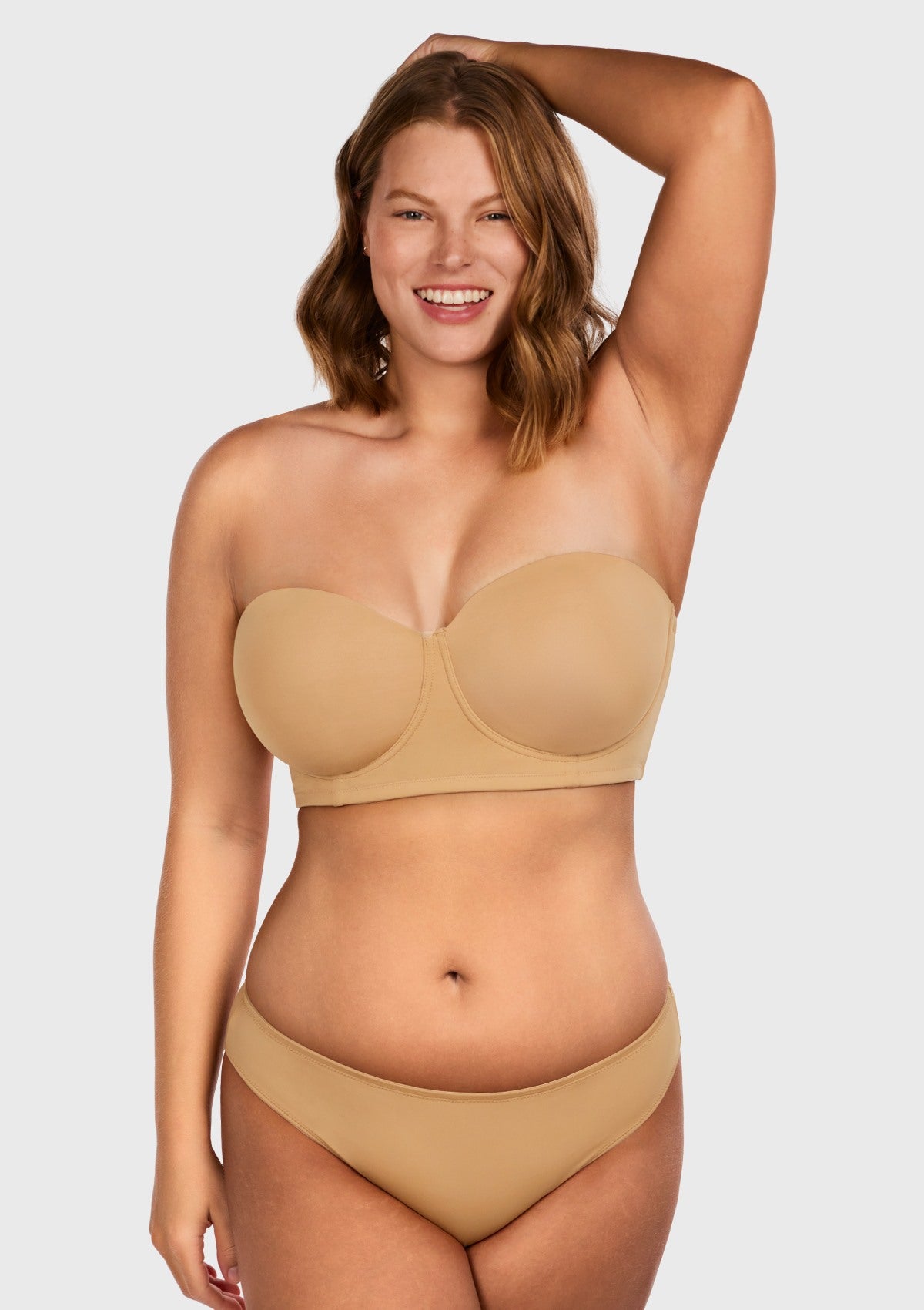 Margaret Seamless Molded Convertible Multiway Strapless Bra - HSIA