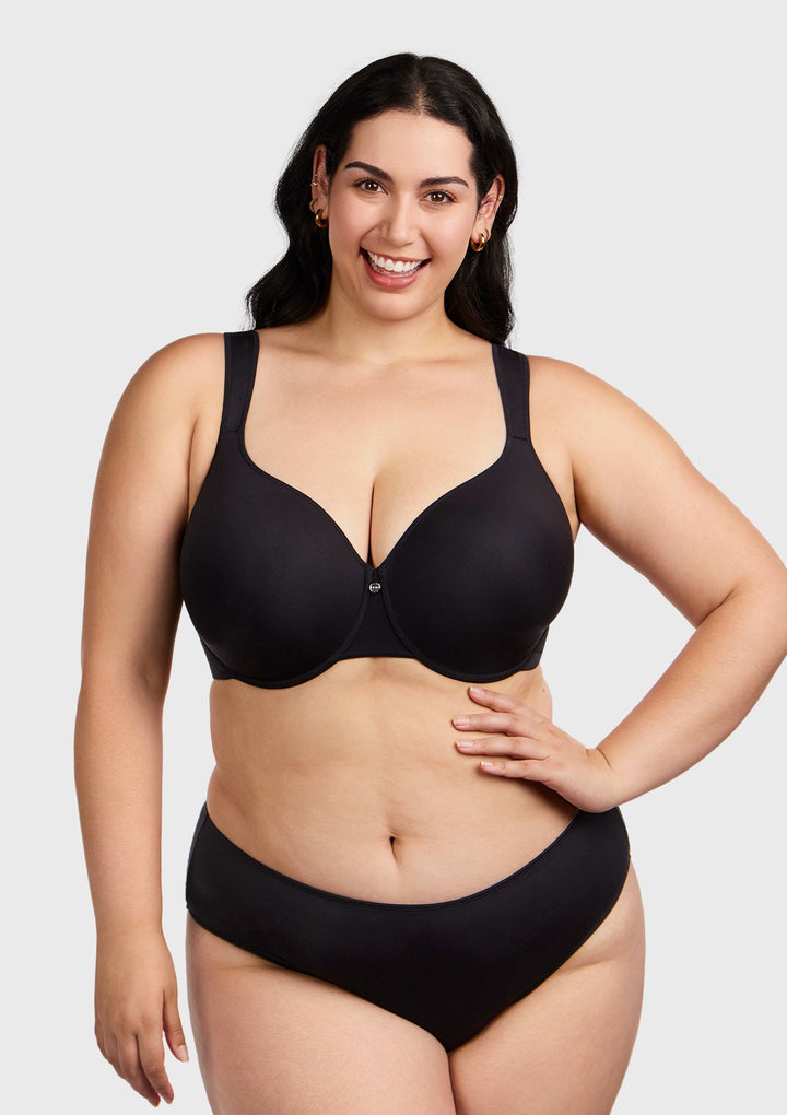 HSIA Patricia Seamless Lightly Padded Minimizer Bra for Bigger Busts