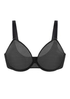 Seraphina Unlined Underwire Sheer Mesh Bra - HSIA