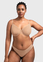 Seraphina Unlined Underwire Sheer Mesh Bra - HSIA