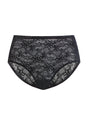 Silken Soft Floral Comfort Lace High-Waisted Breathable Underwear - HSIA