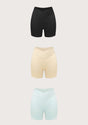 All-Day Comfort High-Rise Cotton Boyshorts Underwear 3 Pack - HSIA