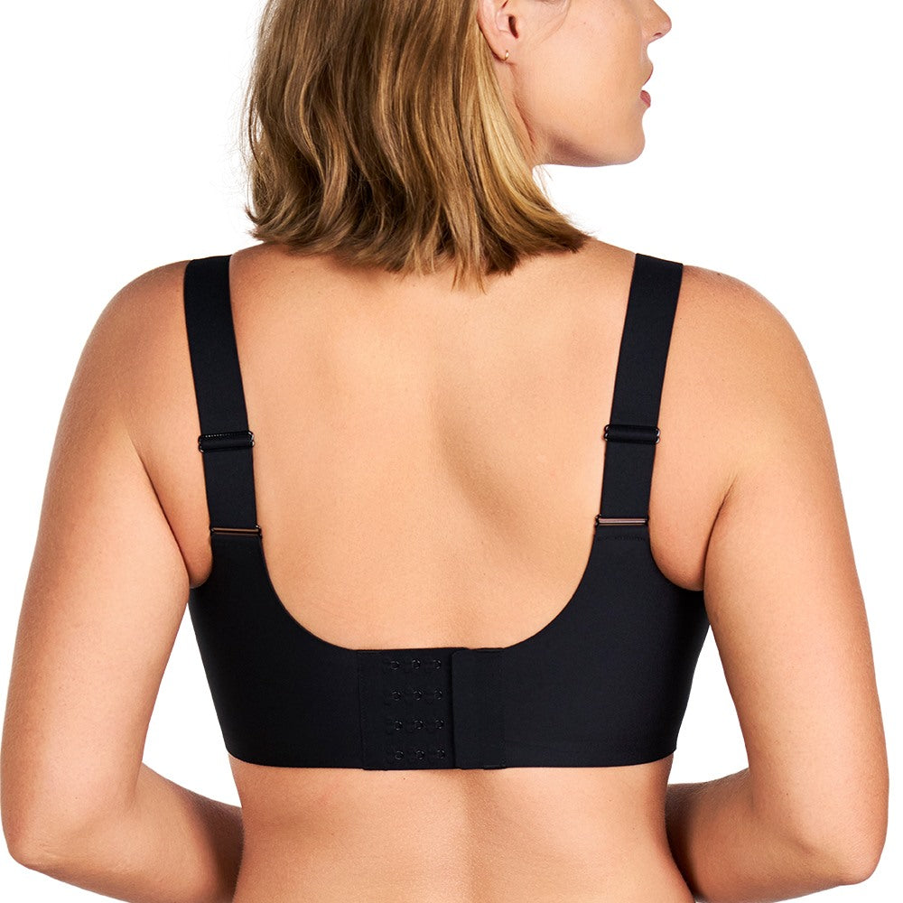 Songful Smooth Fit U-Neck Plus Size Wireless All-Day Comfort Full Coverage T-shirt Bra - HSIA