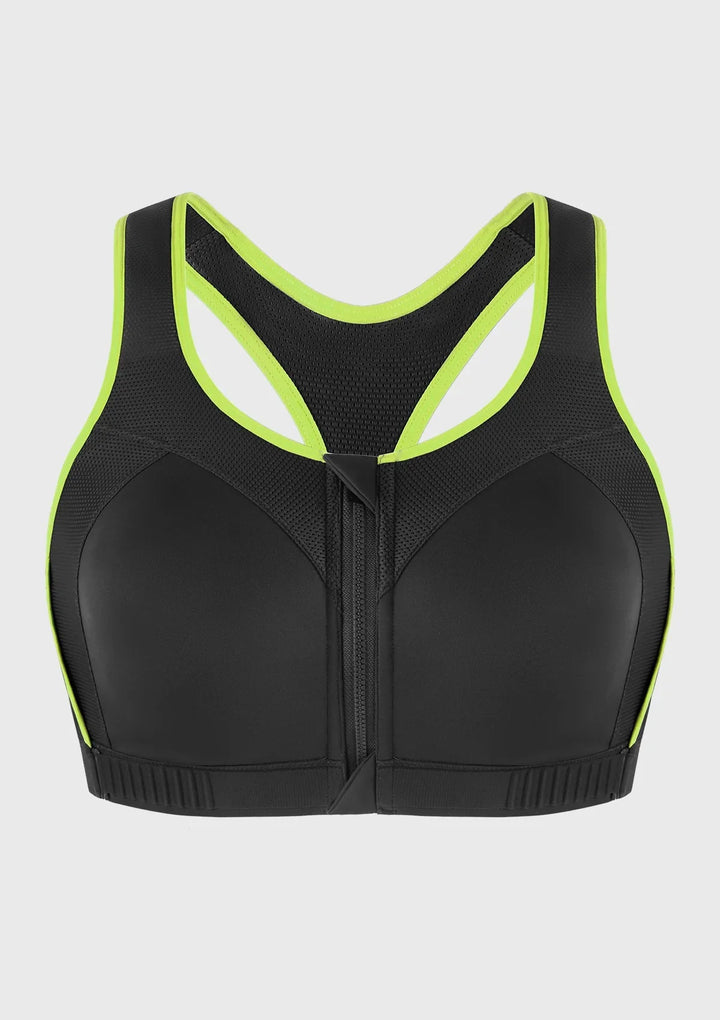 Modify Racerback Bra Speed Race High Impact Adjustable Racerback Sports Bra – HSIA