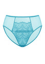 Sunflower High-Rise Horizon Blue Lace Brief Underwear - HSIA