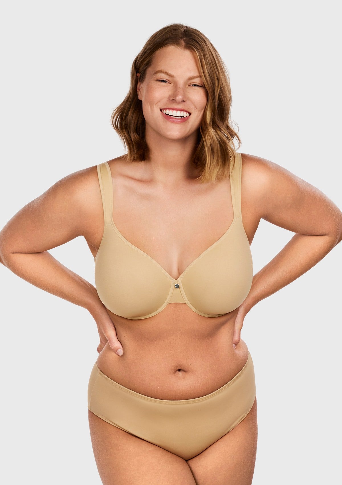 Ultra Comfort Lightly Padded T-shirt Minimizer Full Coverage Bra - HSIA