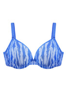 Zebra Wild Unlined Underwire Mesh Bra - HSIA