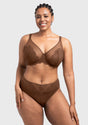 HSIA Blossom Black Unlined Lace Bra