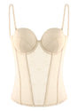 Momship Overbust Lace Corset Bustier - HSIA