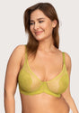 Blossom Unlined Underwire Lace Bra - HSIA