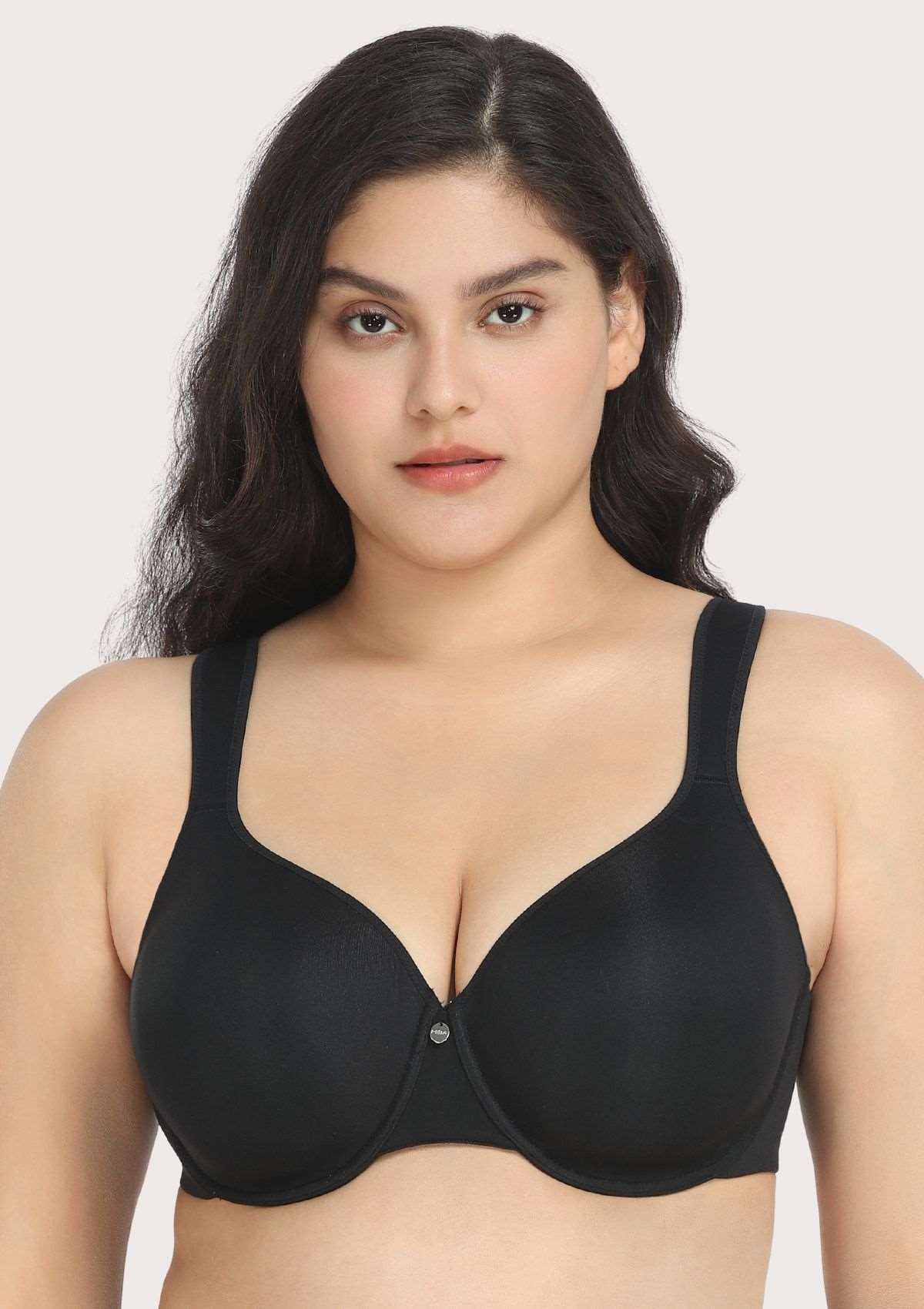 Minimiser bra in black Expert In Silhouette