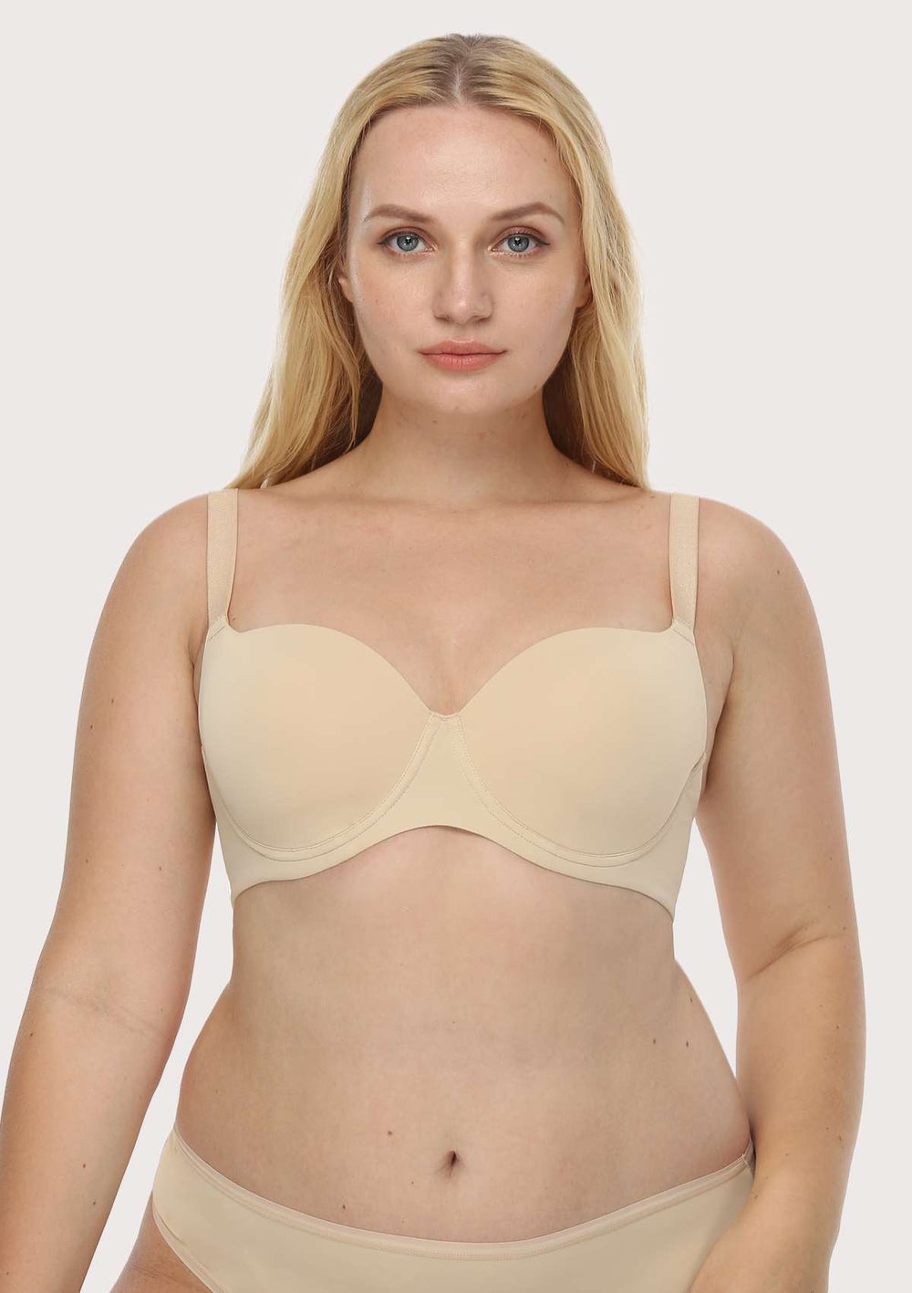 OVTICZA Bras for Women Padded T-Shirt Bra Complexion 40F 