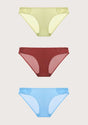 HSIA Soft Stretch Bikini Panties 3 Pack - HSIA