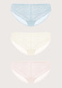 Silene Sheer Lace Hipster Underwear 3 Pack - HSIA