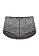 Mermaid Scales High Waist Lace Boyshort Panty