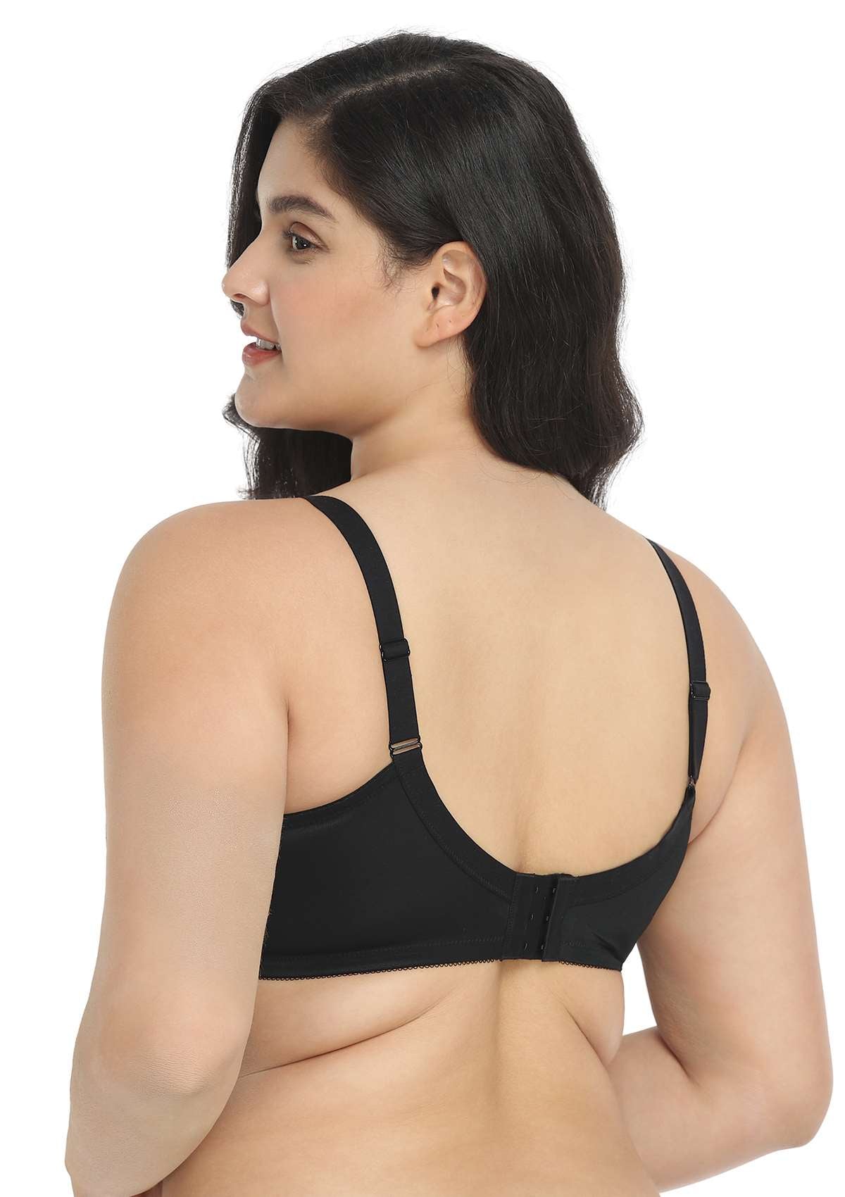 Jessamine Contrast Color Lace Underwire Bra - HSIA