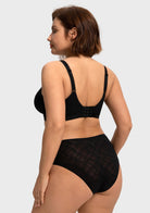 HSIA Skylark Breathable Lightweight Supportive Jacquard Mesh Wide Strap 3/4 Cup Comfort Bra - HSIA