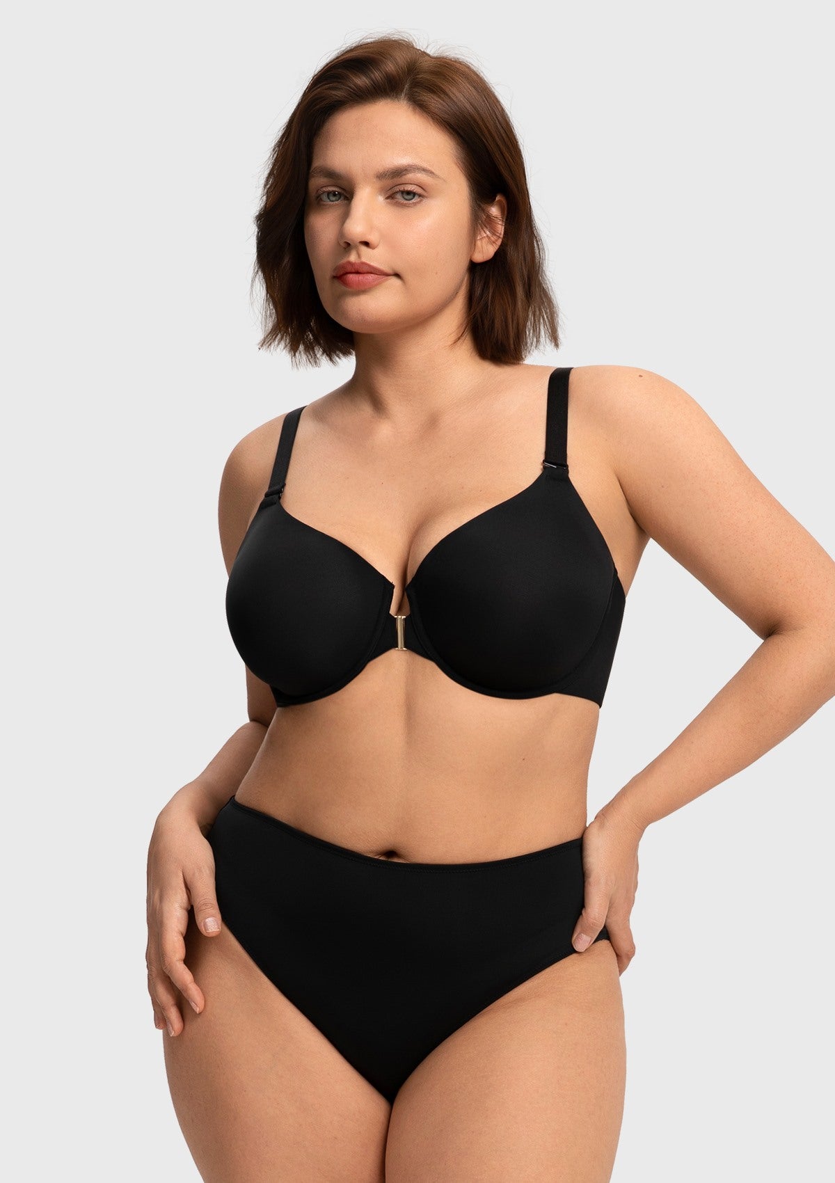 Comfort Underwire Front Closure Molded Cup Bra