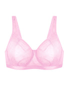 HSIA Skylark Breathable Lightweight Supportive Jacquard Mesh Wide Strap 3/4 Cup Comfort Bra - HSIA
