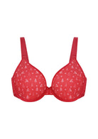 HSIA Christmas Holiday Edit Unlined Plus Size Non-padded Underwire Adjustable Straps Full Coverage Bra - HSIA