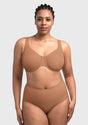 Full Coverage Plus Size T-Shirt Bra with Silky Satin Feel