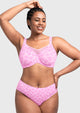 (Cardi B recommends)CoolComfort Smoothing Unlined Underwire Minimizer Bra - HSIA