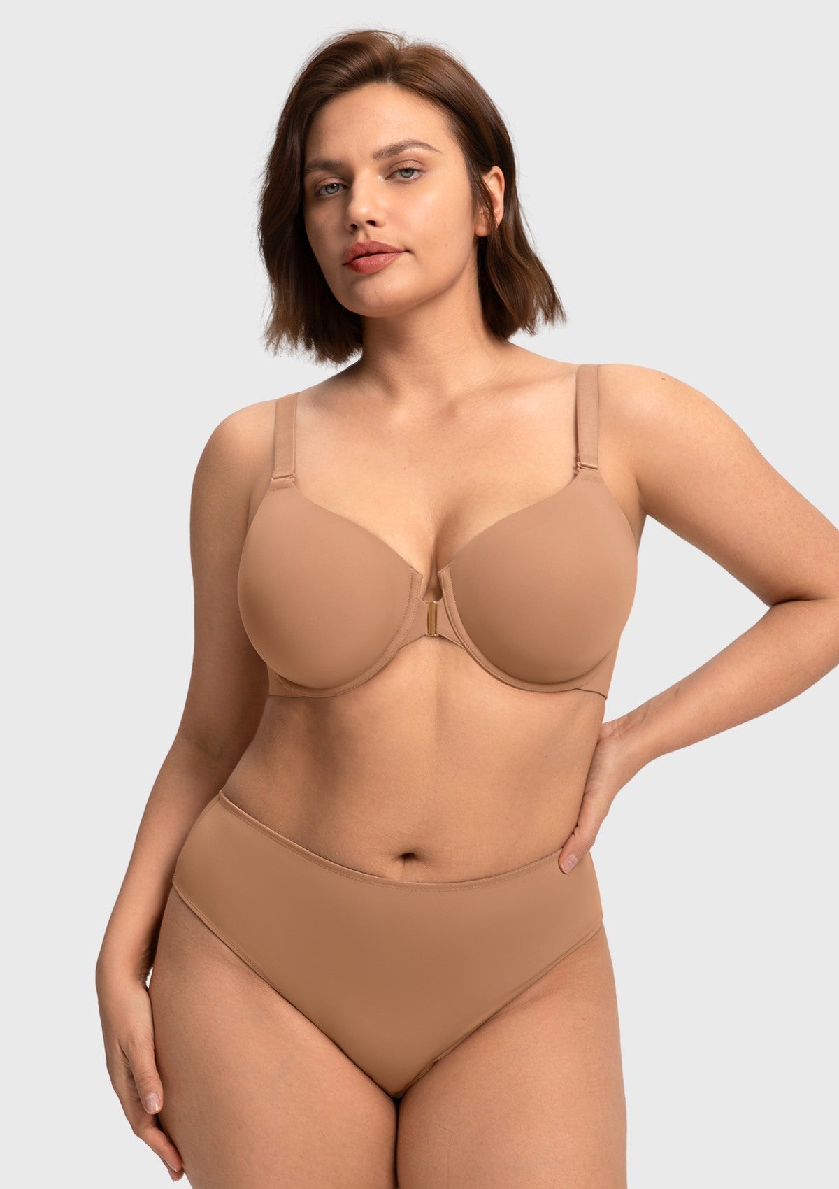 Comfort Underwire Front Closure Molded Cup Bra