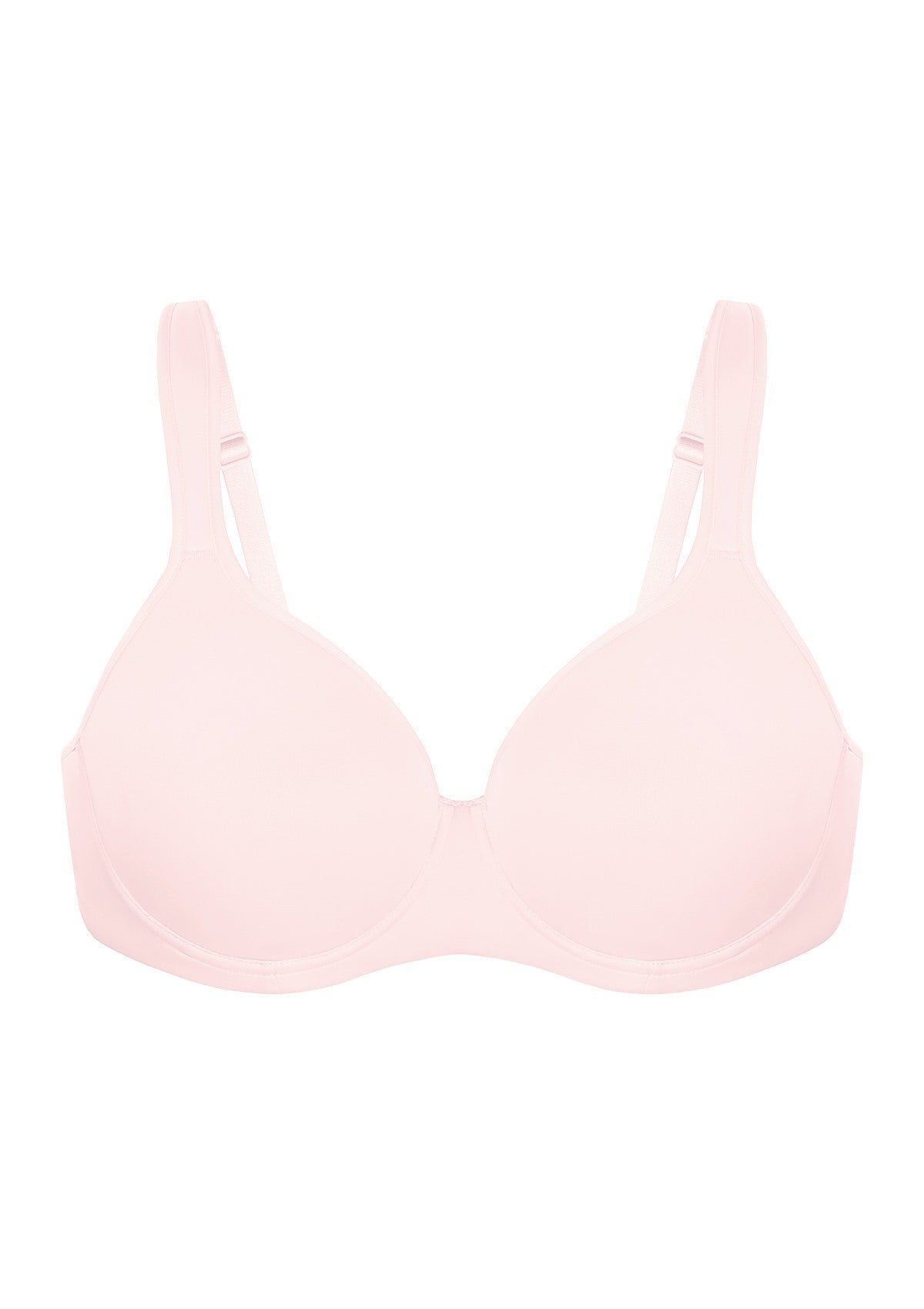 (Cardi B recommends)Joan Ultimate Soft T-shirt Unlined Minimizer Pink Bra - HSIA