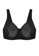 HSIA Skylark Breathable Lightweight Supportive Jacquard Mesh Wide Strap 3/4 Cup Comfort Bra - HSIA