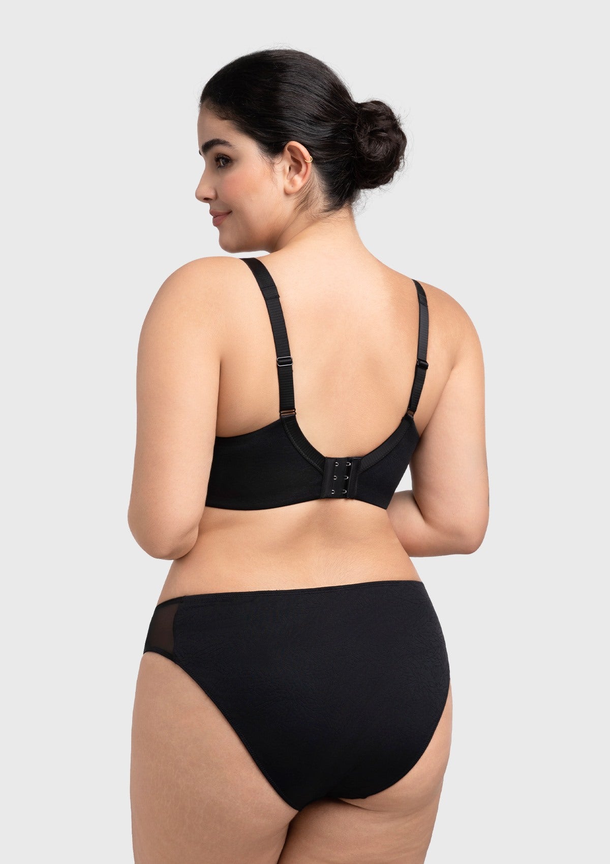 HSIA CoolComfort Plus Size Underwire Smoothing Wide Strap Full Coverage Unlined Minimizer T-shirt Bra - HSIA