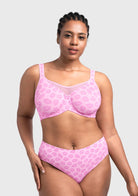 (Cardi B recommends)CoolComfort Smoothing Unlined Underwire Minimizer Bra - HSIA