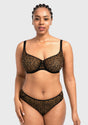 Lyra Sheer Mesh Multi-Way Unlined Balconette Bra