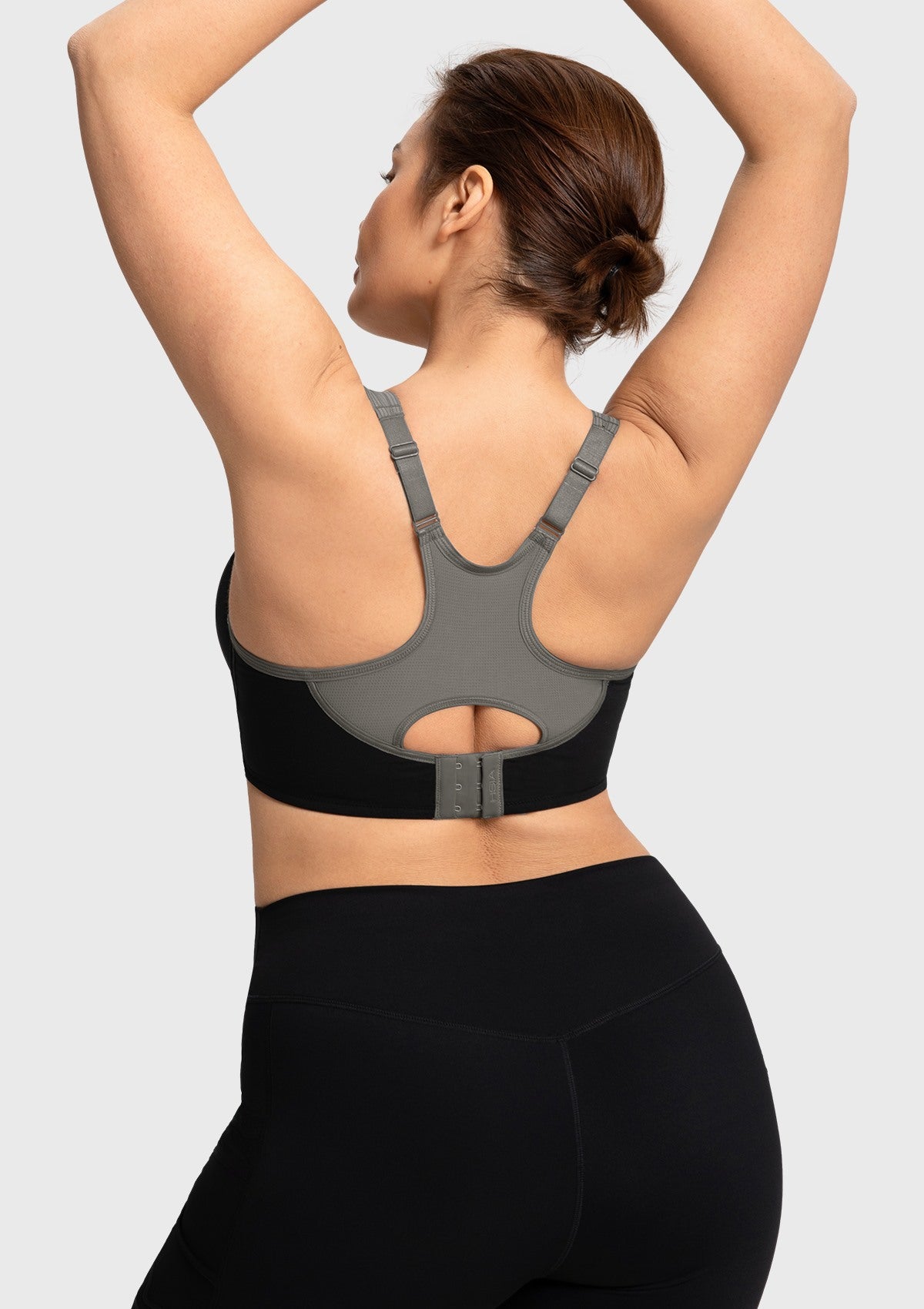 HSIA Athea Hybrid Active Vibe Soft Support Non-padded Unlined Full Coverage Wide Strap Outside Underwire Sports Bra - HSIA