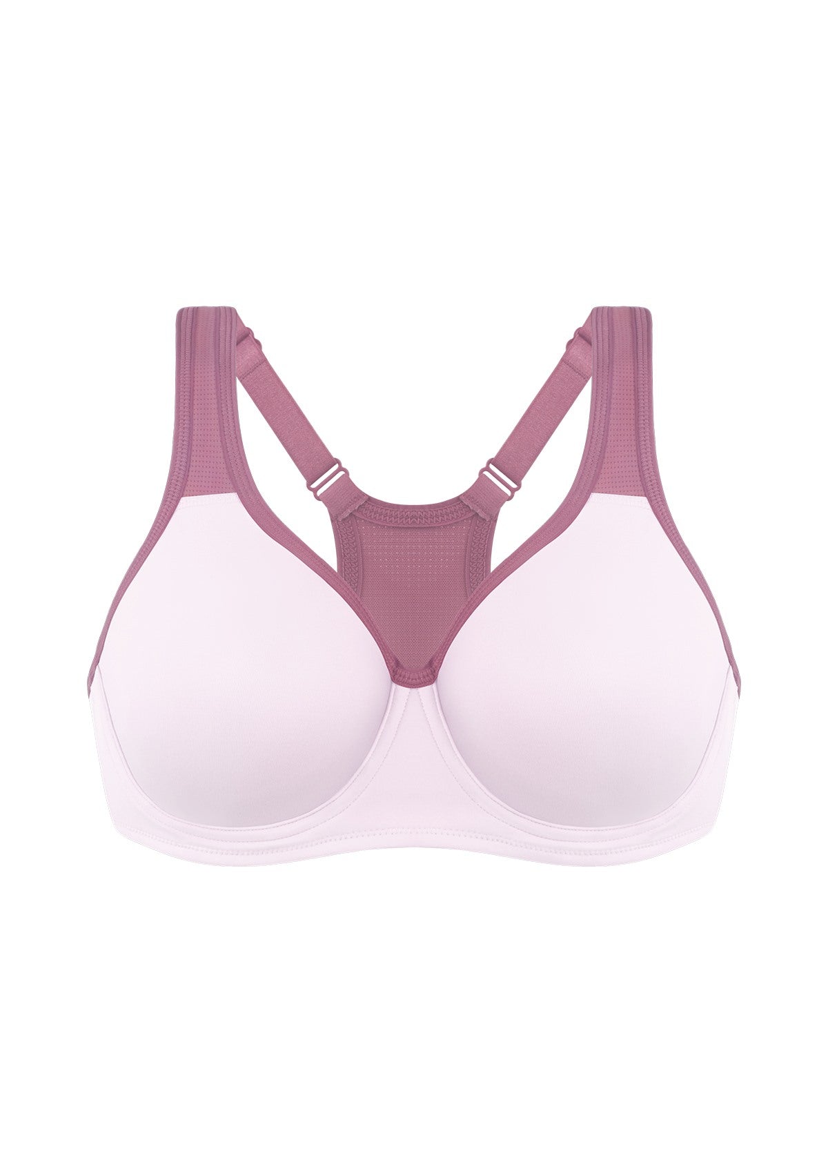 HSIA Athea Hybrid Active Vibe Soft Support Non-padded Unlined Full Coverage Wide Strap Outside Underwire Sports Bra - HSIA