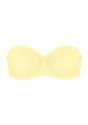 Bella Sheer Mesh Unlined Underwire Strapless Balconette Bra