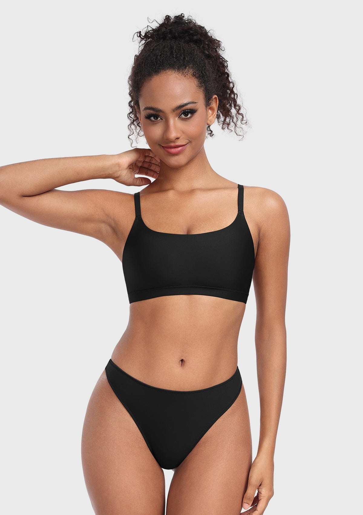 Wireless Seamless Comfort Bralette Cami Unlined Sports Bra Breathable - HSIA