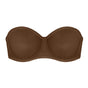 Leopard Unlined Strapless Minimizer Bra