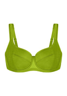 Starry Night Lightly Lined Lightly Padded Plus Size Pink Balconette Bra - HSIA