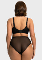 HSIA Petalia Plus Size Seamless Lace Underwire Balconette Demi No Padded Bra with High Elastic Fabric Delicate Lace Trim Cutout & Adjustable Straps - HSIA