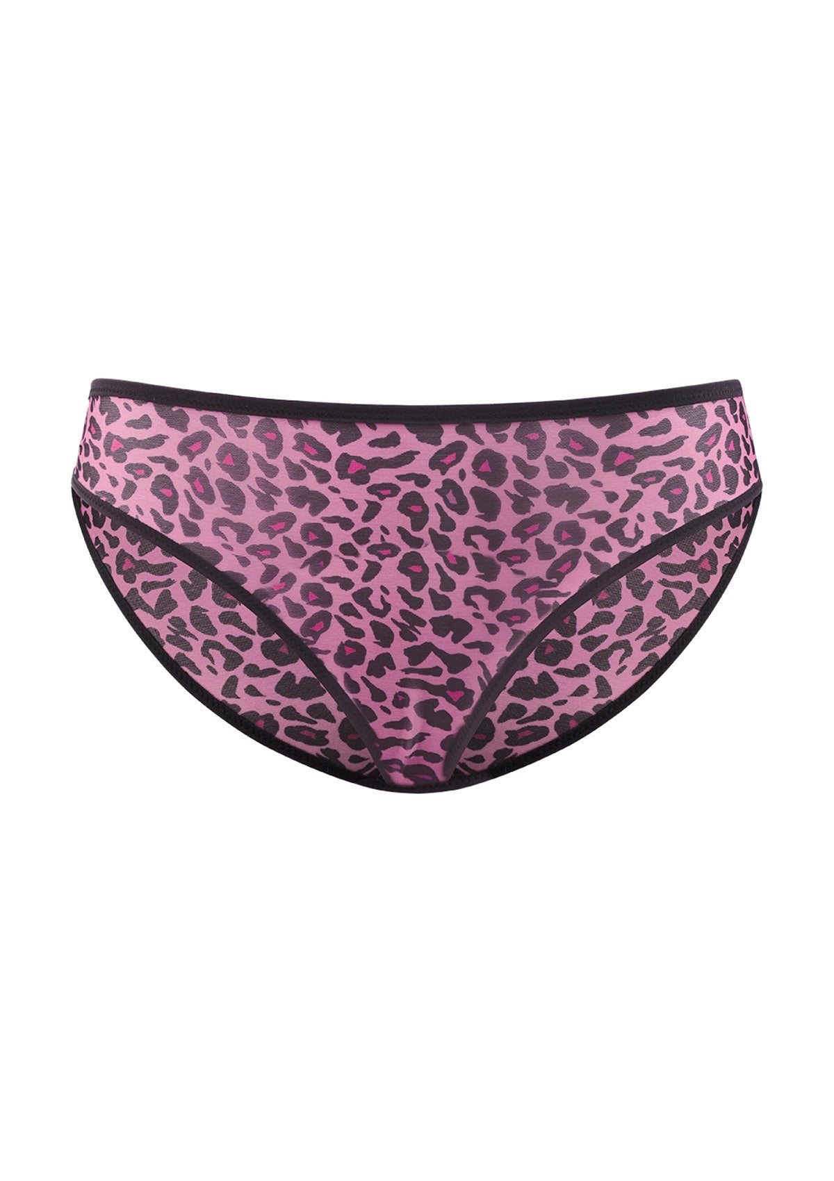 HSIA Leopard Wild High Stretch Briefs Soft Breathable Mesh Panty - HSIA