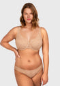 (Cardi B recommends)Enchante White Lace Underwire Bra - HSIA