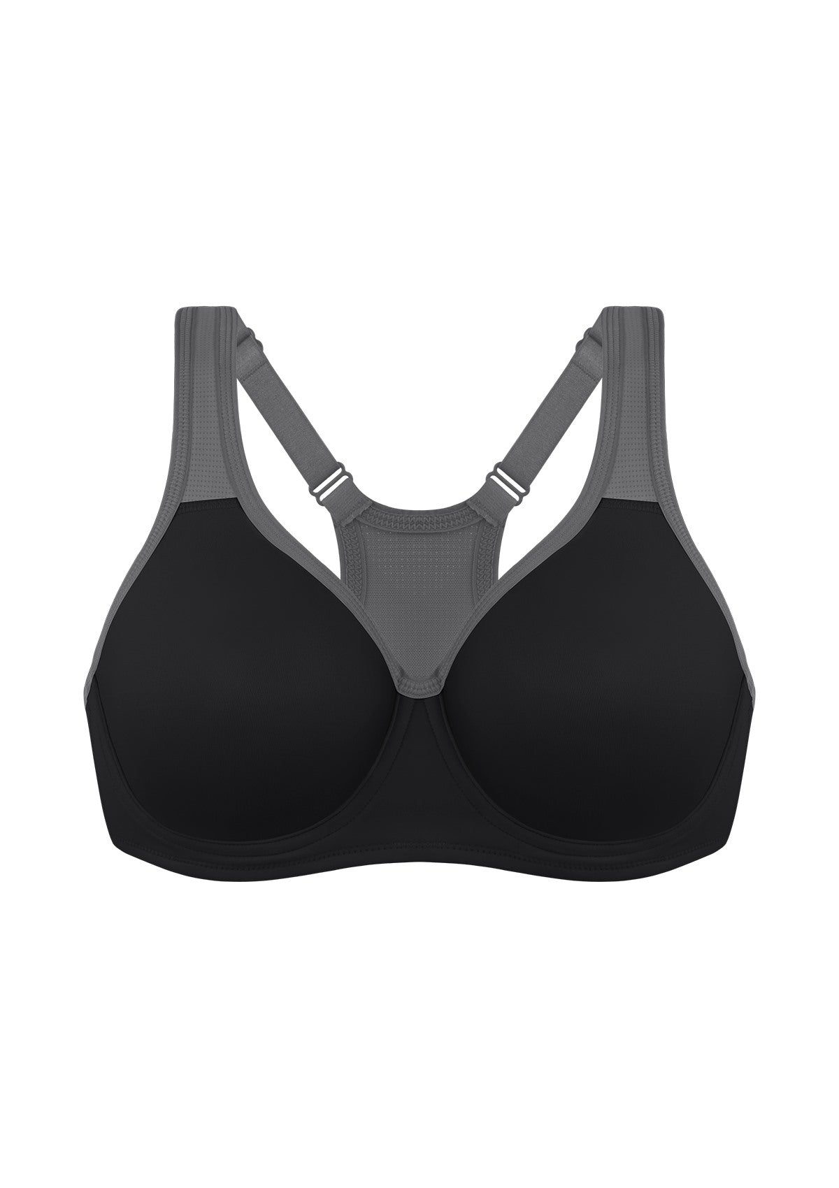 HSIA Athea Hybrid Active Vibe Soft Support Non-padded Unlined Full Coverage Wide Strap Outside Underwire Sports Bra - HSIA