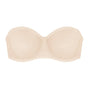 Leopard Unlined Strapless Minimizer Bra