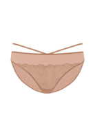 HSIA Renna Holiday Embroidered Red Mesh Brief Underwear - HSIA